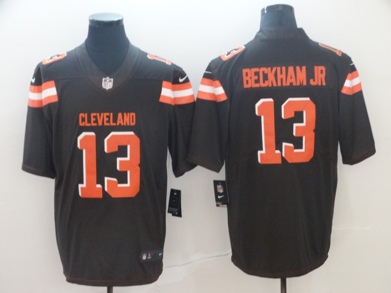 Men's Cleveland Browns Odell Beckham Jr. Brown Jersey